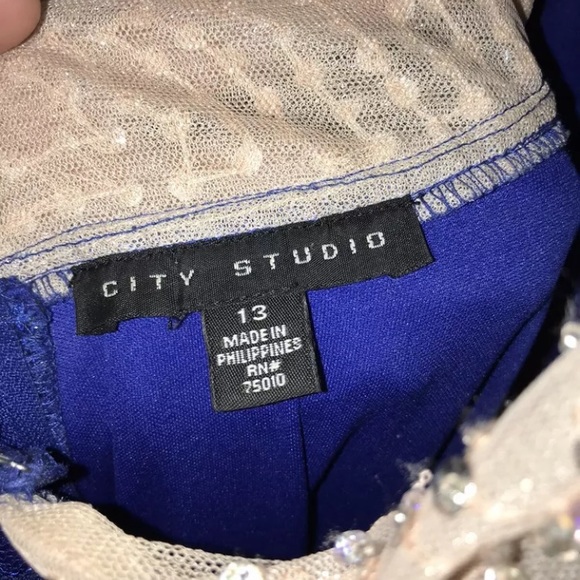 Blue Prom Dress - Picture 6 of 6